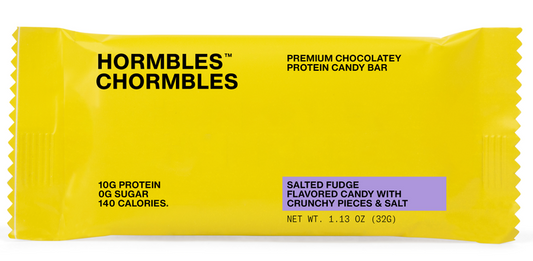 Hormbles Chormbles Salted Fudge Protein Candy Bar, 1.16oz