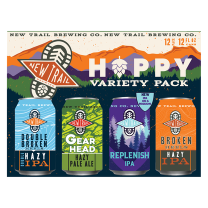New Trail Hoppy Variety Pack 12pk 12oz Can 7% ABV