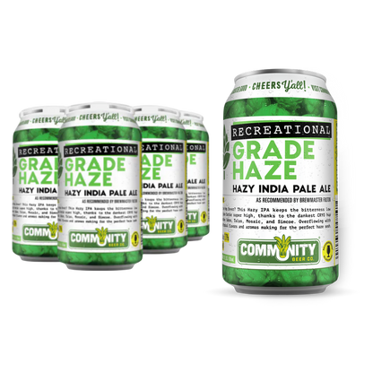 Community Rec Grade Haze IPA 6pk 12oz Can 7.7% ABV