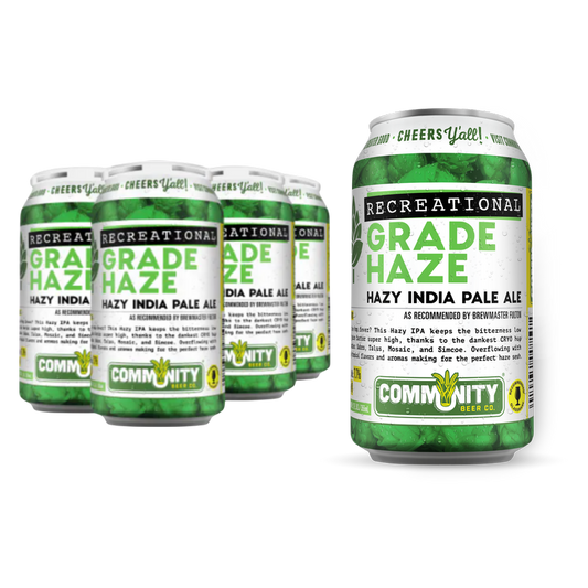 Community Rec Grade Haze IPA 6pk 12oz Can 7.7% ABV