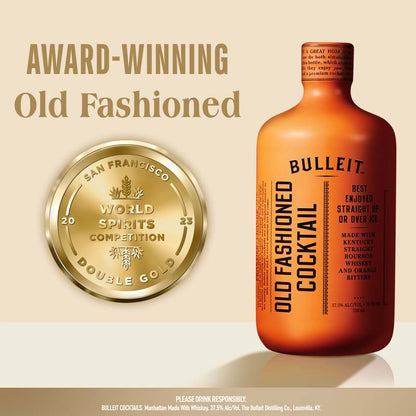 Bulleit Old Fashioned Cocktail 375ml 37.5% ABV