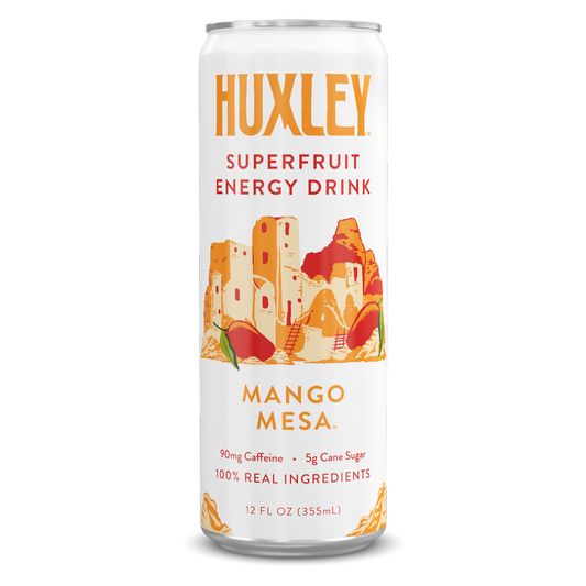Huxley Mango Mesa Superfruit Energy Drink 12oz Can