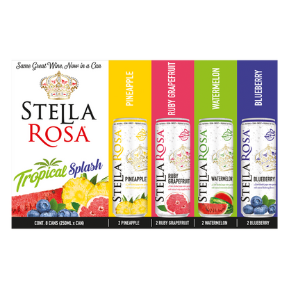 Stella Rosa Tropical Splash Variety Pack 8pk 250ml Cans