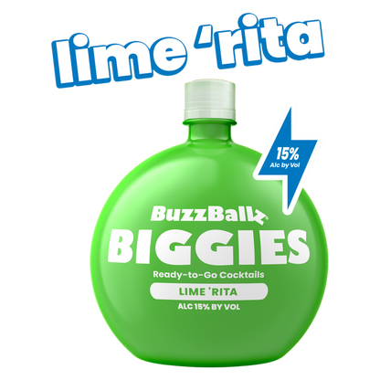 Buzzballz Biggies Chillers Lime 'Rita 1.5L 15% ABV