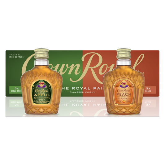 Crown Royal Regal Apple & Peach Flavored Whisky 50ml 10pk