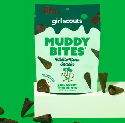 Muddy Bites Girl Scout Thin Mint, 2.33oz