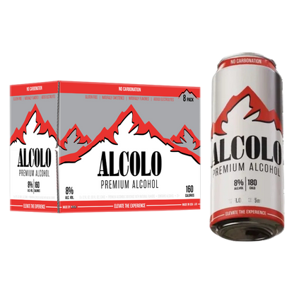 Alcolo Premium Malt Beverage 8pk 12oz Can 8% ABV