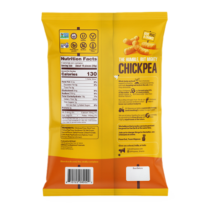 Hippeas Nacho Vibes Chickpea Puffs, 4oz