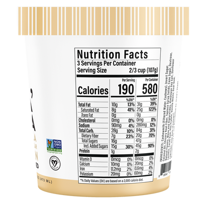 Craigs Vegan Dairy Free Frozen Dessert Killa Vanilla