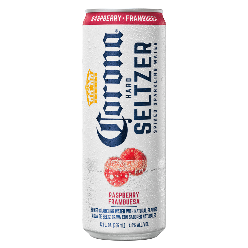 Corona Raspberry Hard Seltzer Single 12oz Can 4.5% ABV