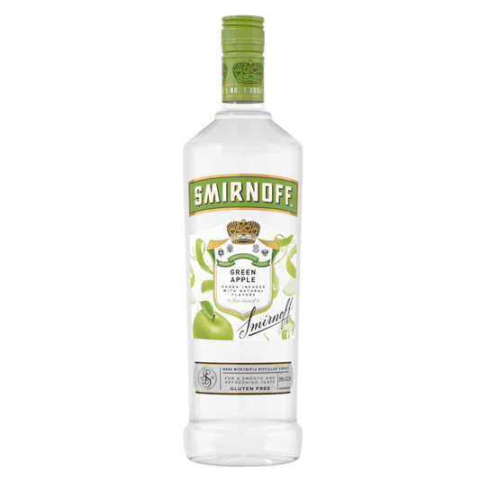 Smirnoff Green Apple Vodka 1L