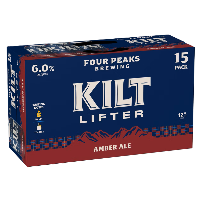 Four Peaks Kilt Lifter 15pk 12oz Can