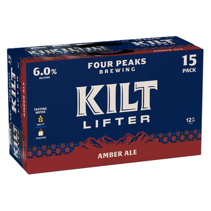 Four Peaks Kilt Lifter 15pk 12oz Can