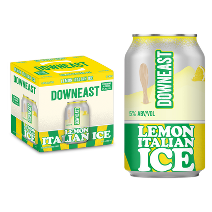 Downeast Lemon Italian Ice 9pk 12oz Can 5% ABV