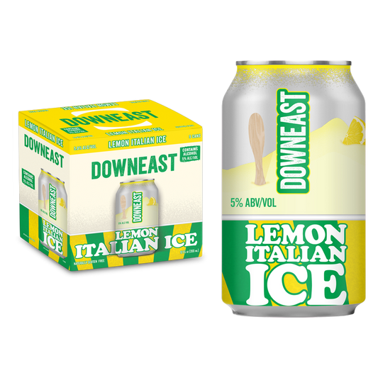 Downeast Lemon Italian Ice 9pk 12oz Can 5% ABV