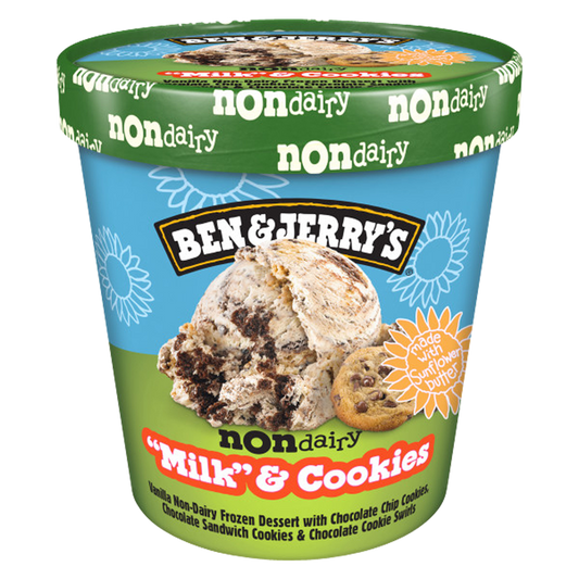Ben & Jerry's Non-Dairy Milk & Cookies Ice Cream 16oz