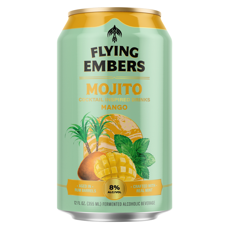 Flying Embers Organic Mojito Variety Pack 6pk 12oz Can 8% ABV
