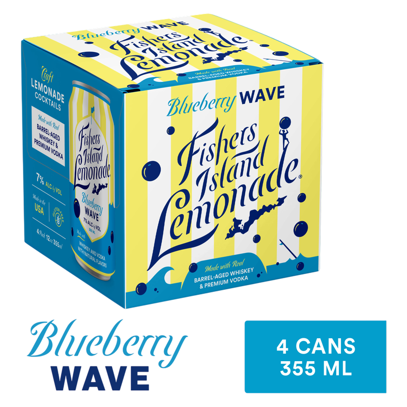 Fishers Island Blueberry Wave 4pk 12oz 7% ABV