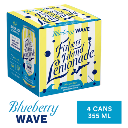 Fishers Island Blueberry Wave 4pk 12oz 7% ABV