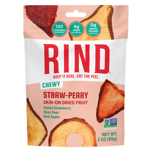 Rind Straw-Peary Skin-On Chewy Dried Fruit Blend 3oz