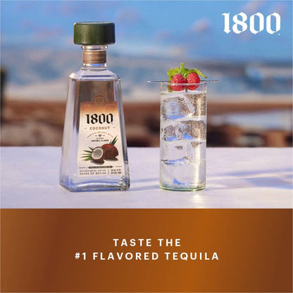 1800 Tequila Coconut 1L (70 Proof)