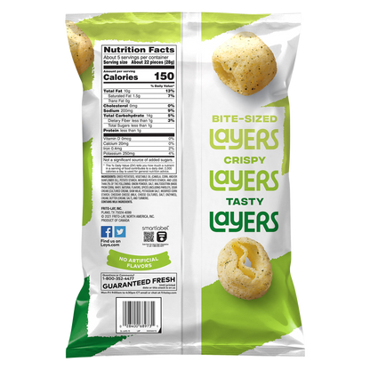 Lay's Layers Sour Cream & Onion 4.75oz