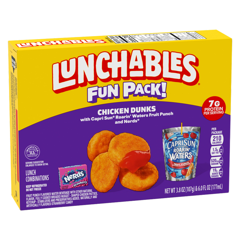 Lunchables Chicken Dunks Meal Kit with Capri Sun - 9.8oz