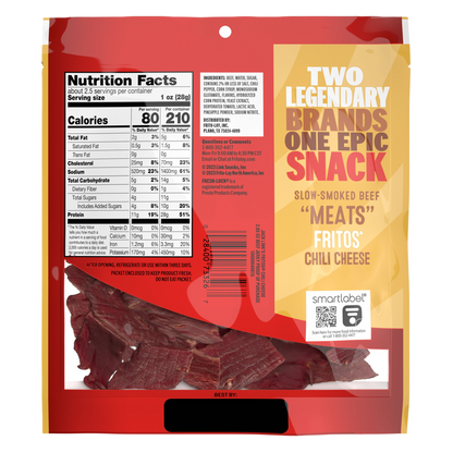 Jack Link's Beef Jerky Fritos Chilli Cheese 2.65oz