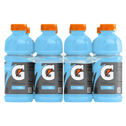 Gatorade Thirst Quencher Cool Blue 20 Fl Oz 8 Count