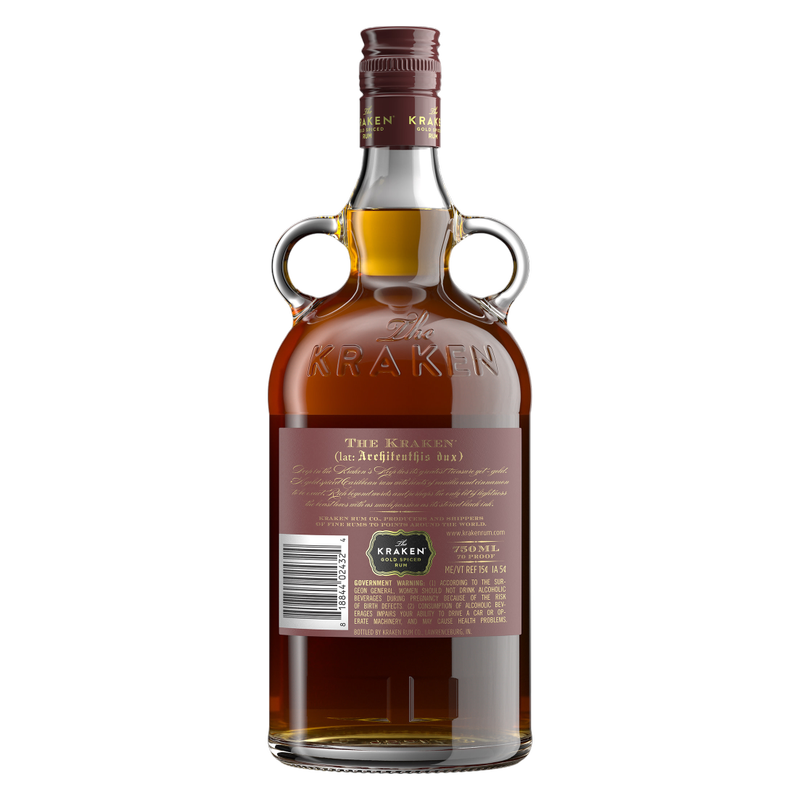 Kraken Gold Spiced Rum 750ml (70 proof)