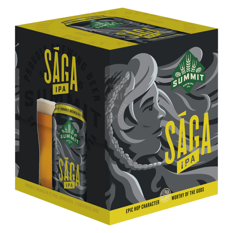 Summit Saga IPA 4pk 16oz Cans 6.3% ABV