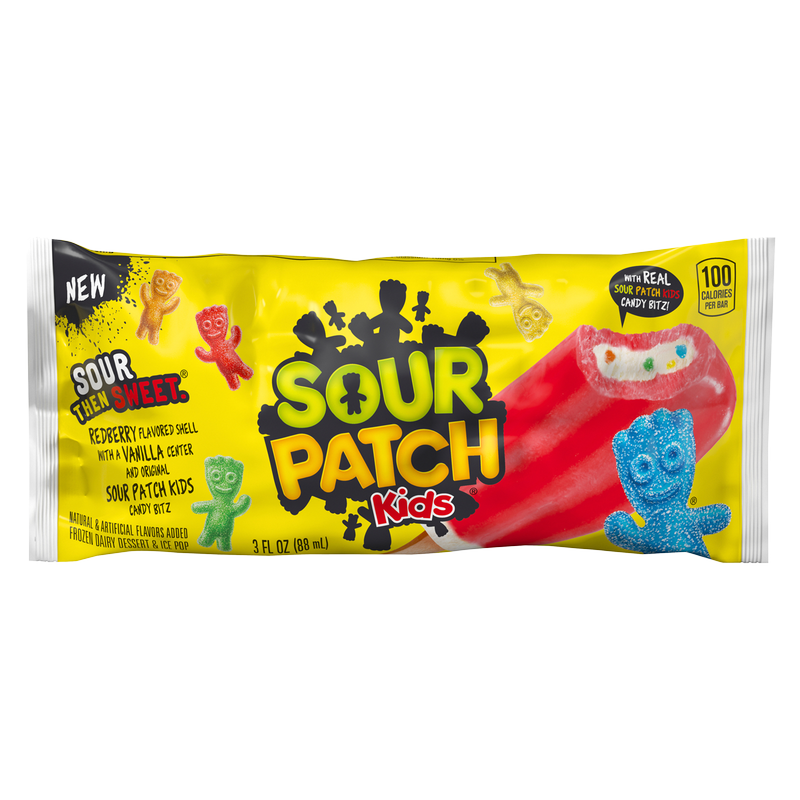 Sour Patch Kids Frozen Dairy Dessert Bar 1ct 3oz