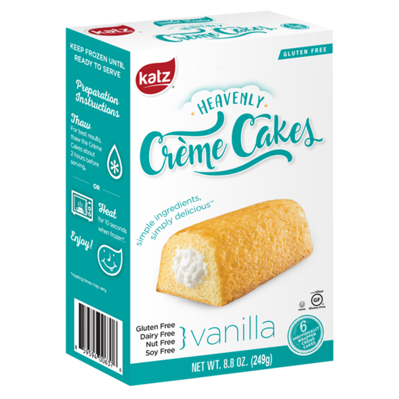 Katz Gluten Free Heavenly Vanilla Creme Cake 8.8oz