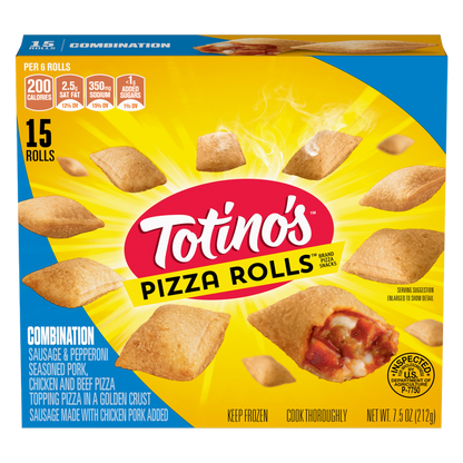 Totino's Frozen Combination Pizza Rolls 15ct
