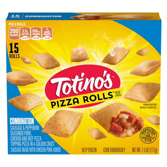 Totino's Frozen Combination Pizza Rolls 15ct