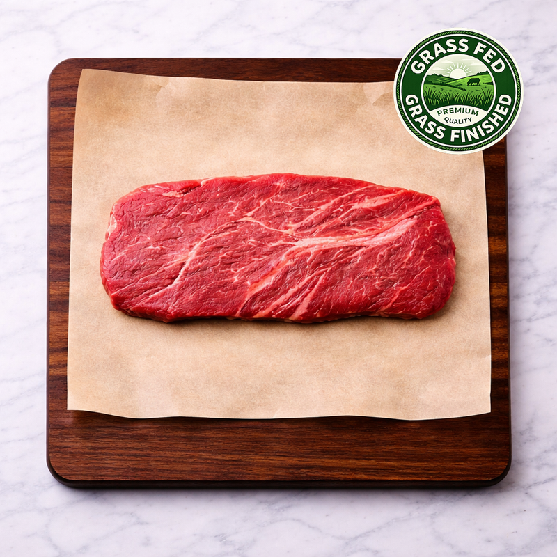Grass Fed Flat Iron Steak (Frozen) - 8oz