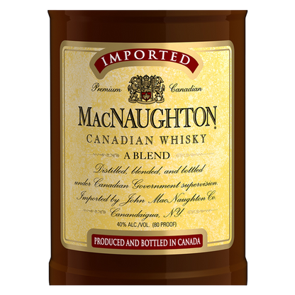 Macnaughton Canadian Whiskey 1.75L (80 Proof)