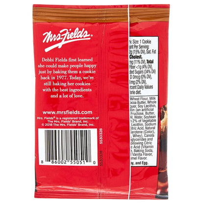 Mrs. Fields Milk Chocolate Chip Cookie 2.1oz