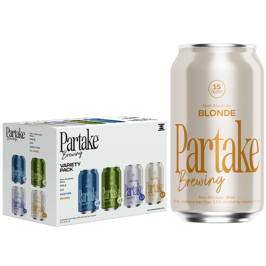 Partake Brewing Variety Pack Non-Alcoholic 12pk 12oz Can 0.5% ABV