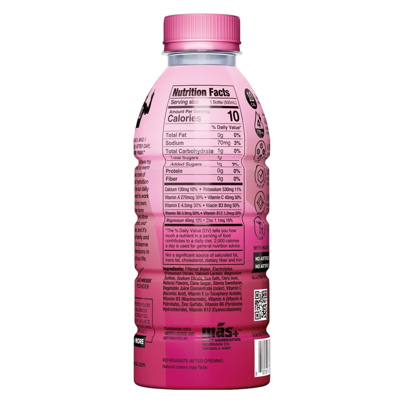 Más+ by Messi Miami Punch 16.9oz Btl