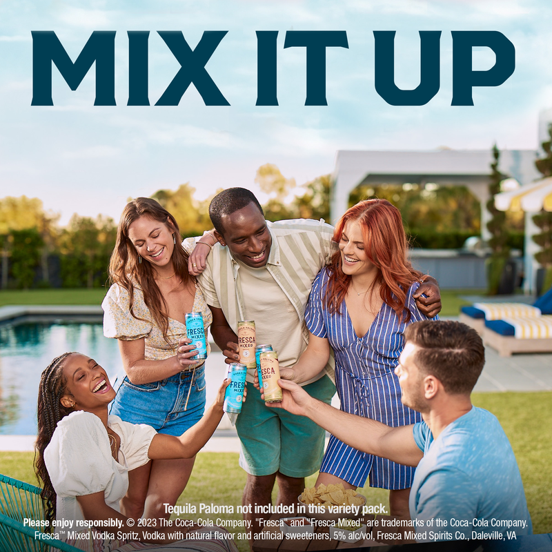 Fresca Mixed Vodka Spritz Variety Pack 8pk 12oz Can 5.0% ABV