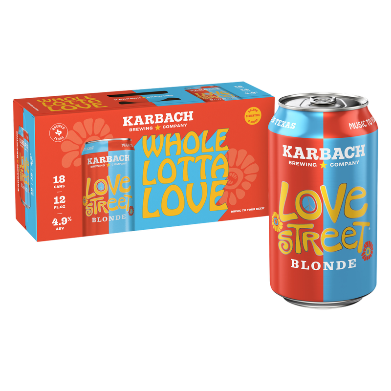 Karbach Love Street 18pk 12oz Can 4.9% ABV