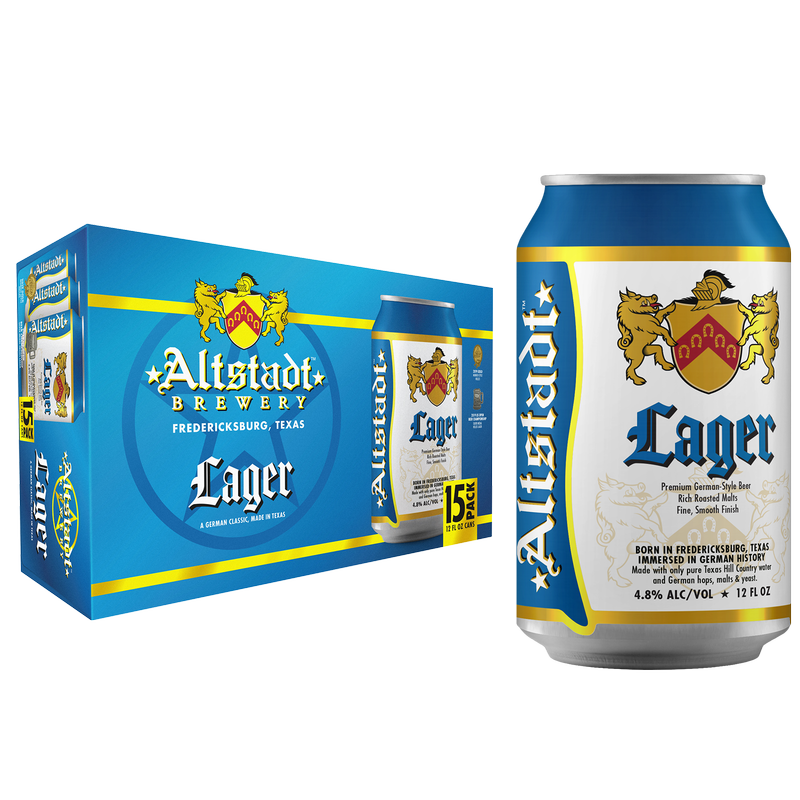 Altstadt Lager 15pk 12oz Can 4.8% ABV