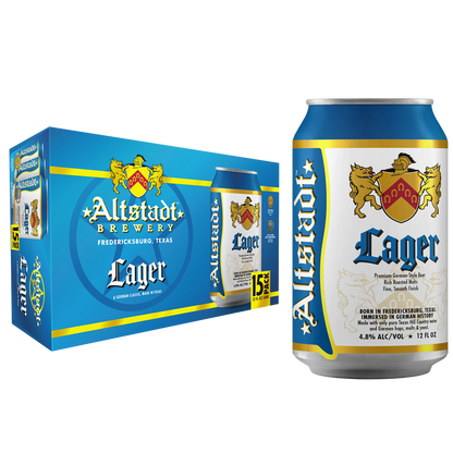 Altstadt Lager 15pk 12oz Can 4.8% ABV