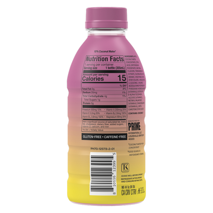 Prime Hydration Multipack Ice Pop and Strawberry Banana 8pk 12oz Btl