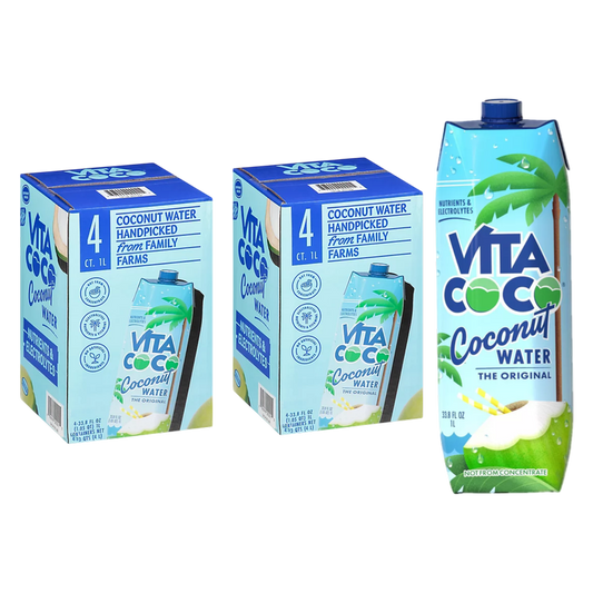 Vita Coco Pure Coconut Water 8pk 1L Ctn- XL