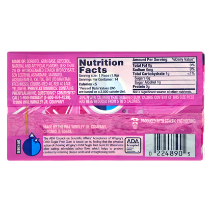 Orbit Bubblemint Gum 12ct