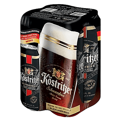 Kostritzer Black Beer 4pk 16oz Can