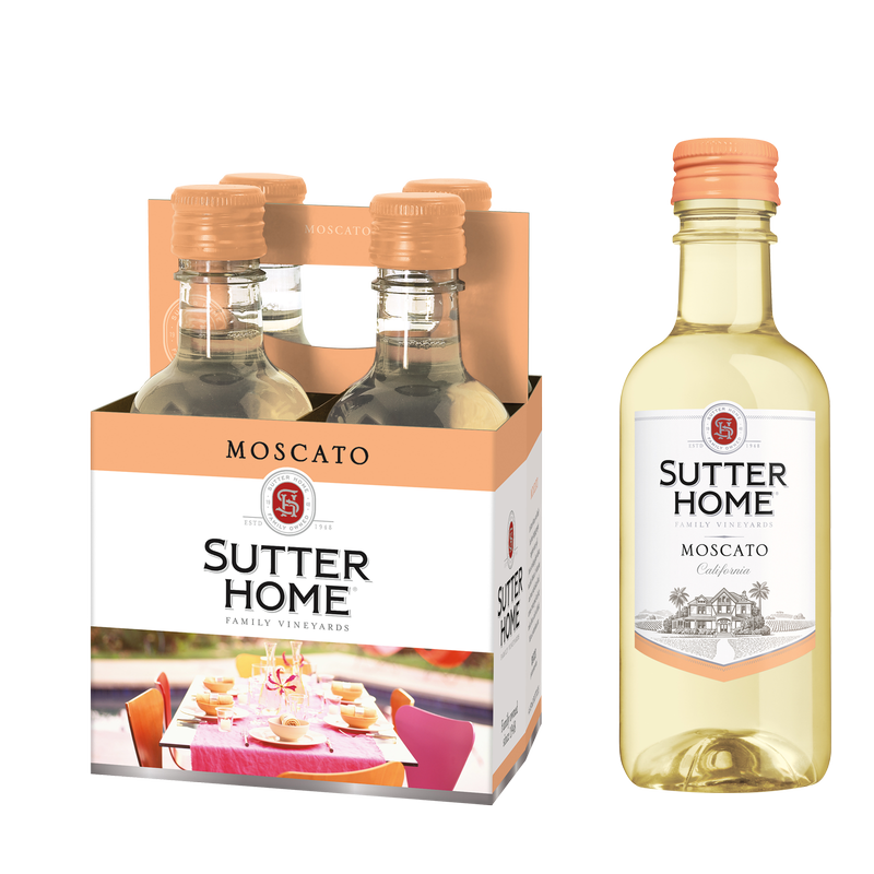Sutter Home Moscato 4pk 187ml