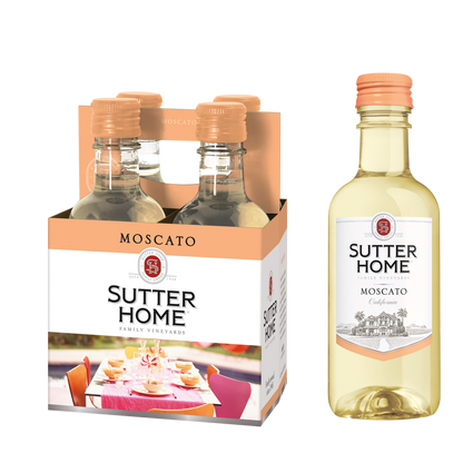 Sutter Home Moscato 4pk 187ml